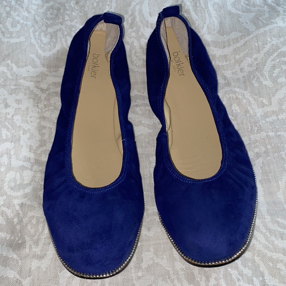 Botkier MASON Flats Blue ultramarine Suede, Size 8.5 - Picture 2 of 8